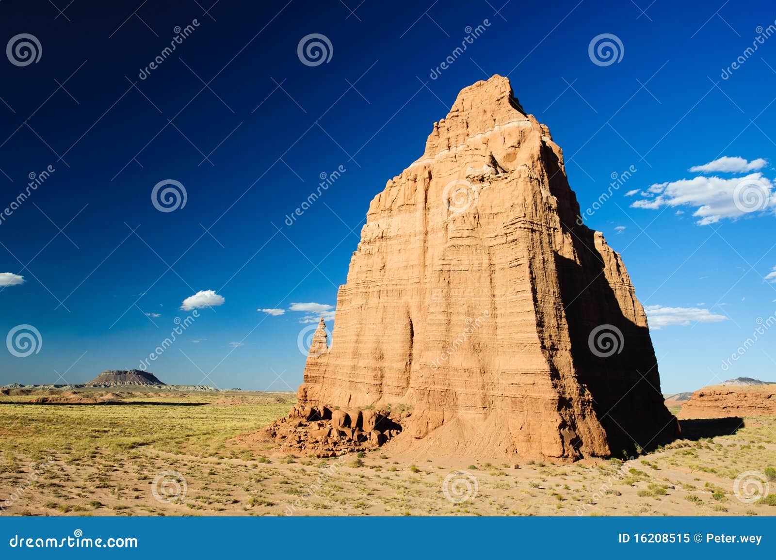 Temple of the Moon, Cathedral Valley Stock Image Image of orange