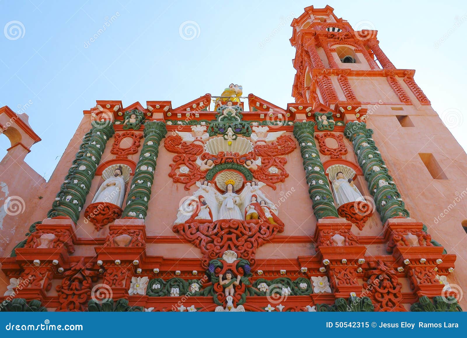 temple of nuestra senora de la merced  in atlixco puebla mexico ii