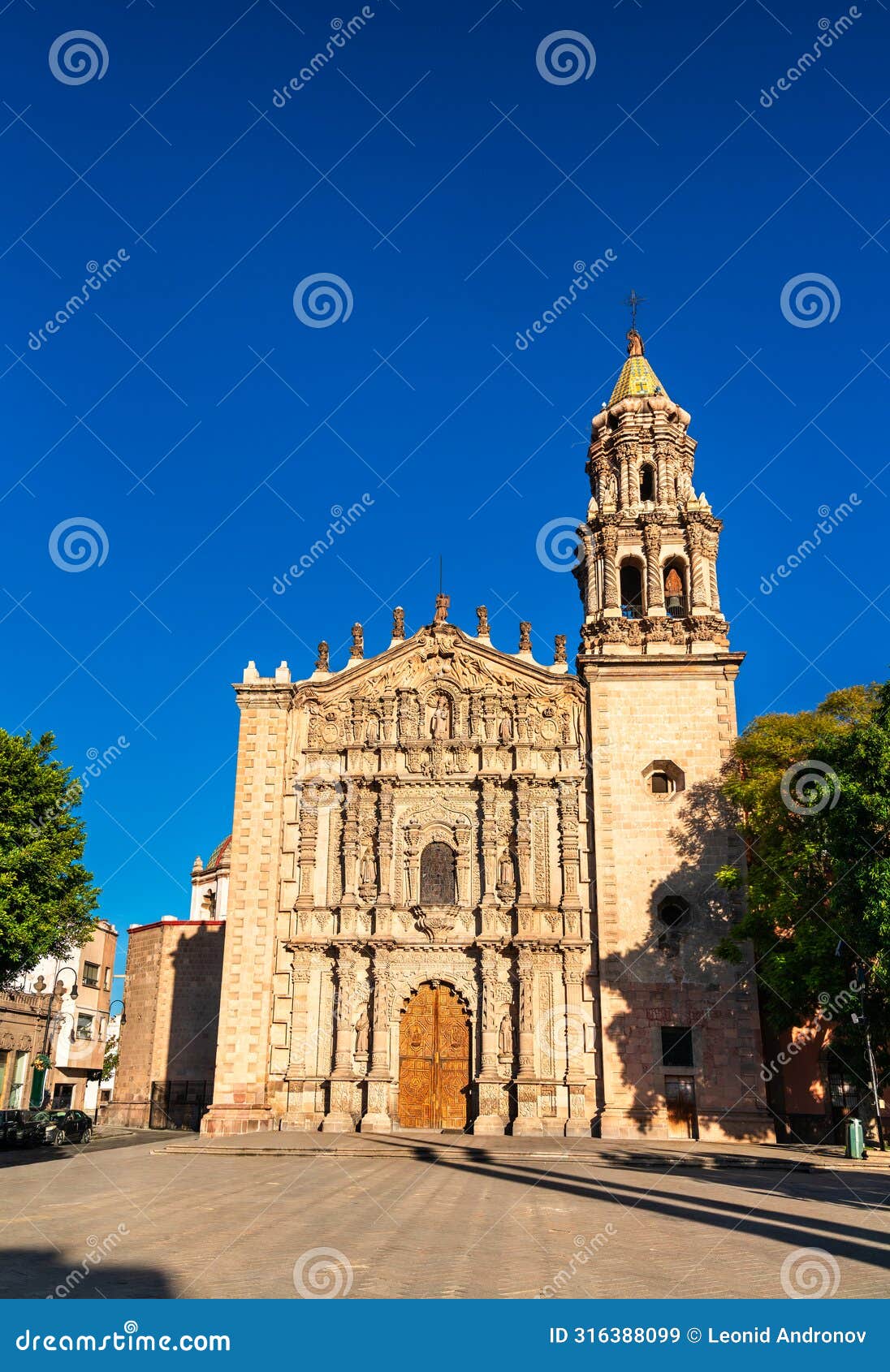 temple of our lady of carmen in san luis potosi, mexico