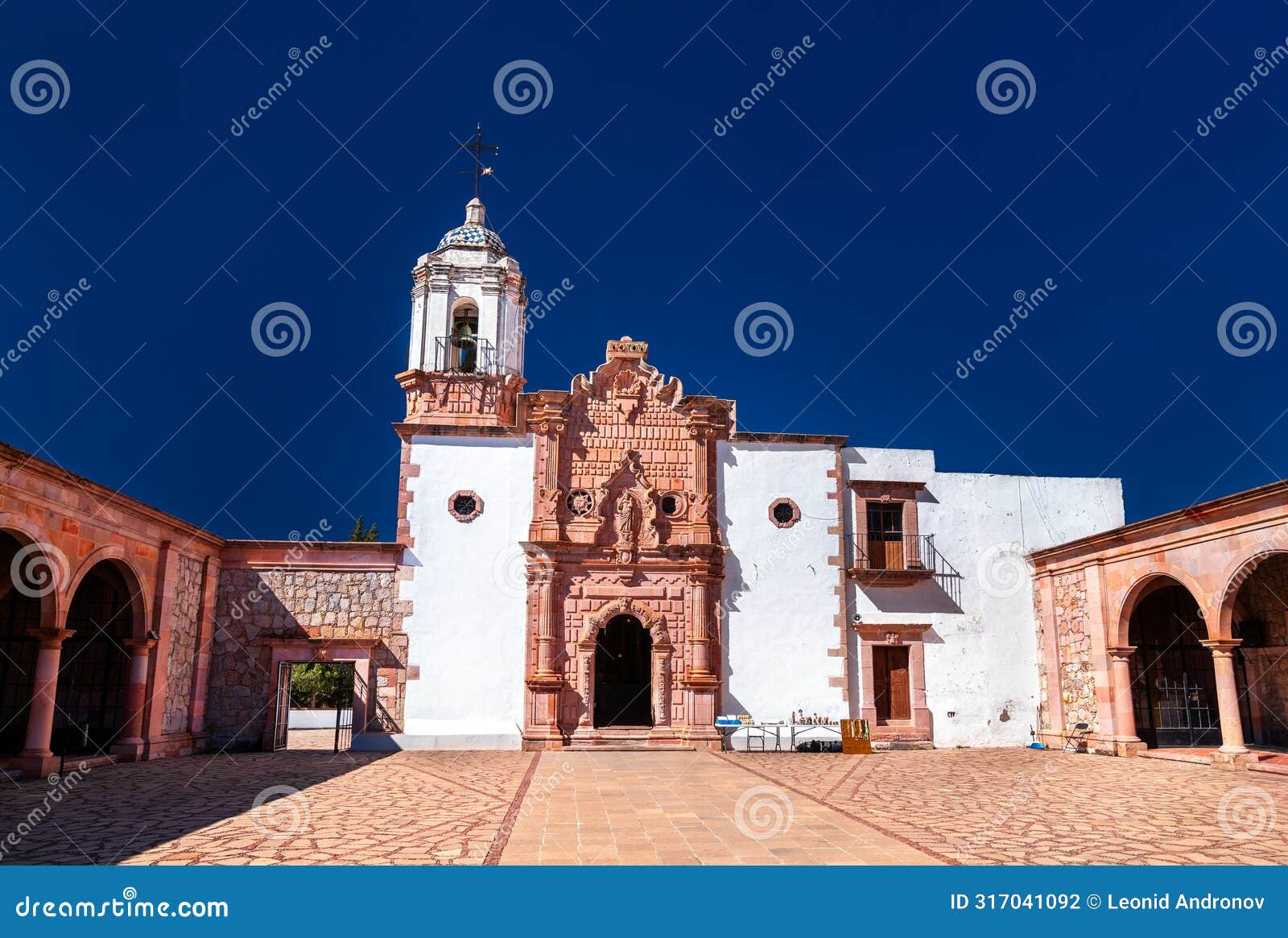 temple of our lady of patrocinio on bufa hill in zacatecas, mexico