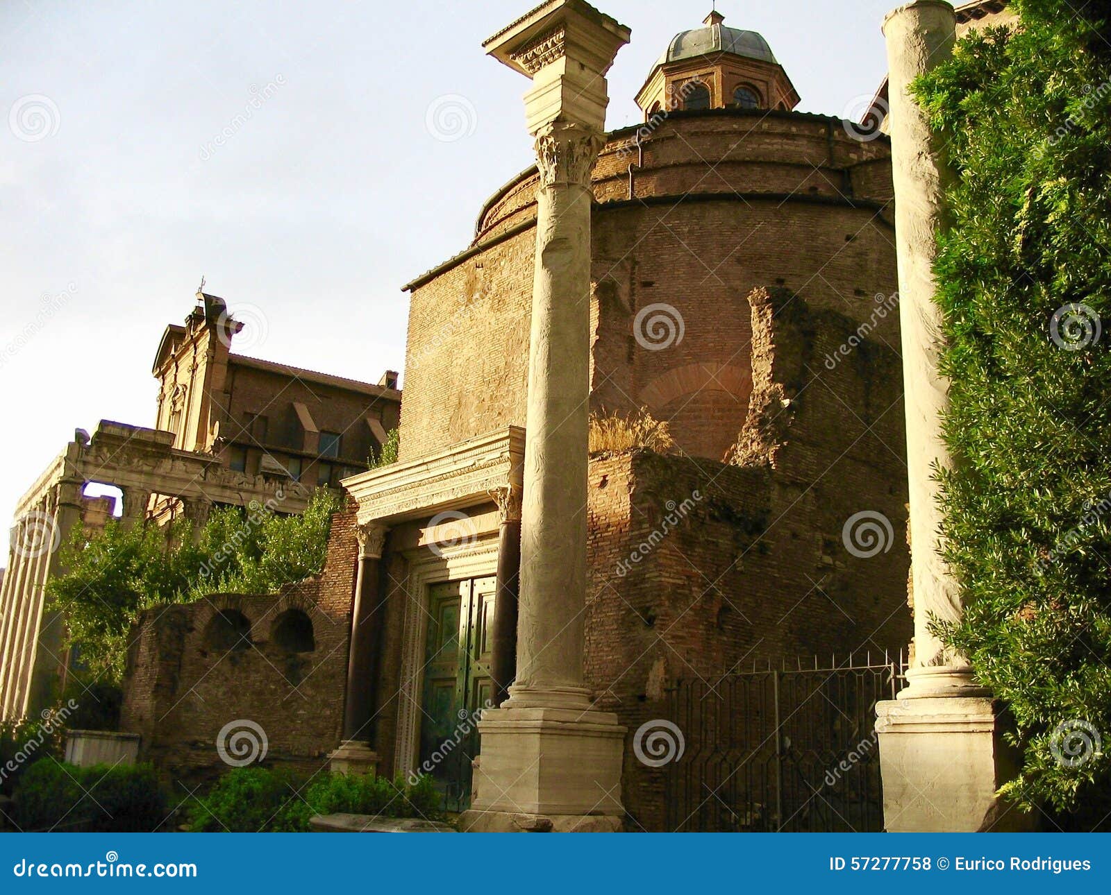 temple of romulus, rome, italy