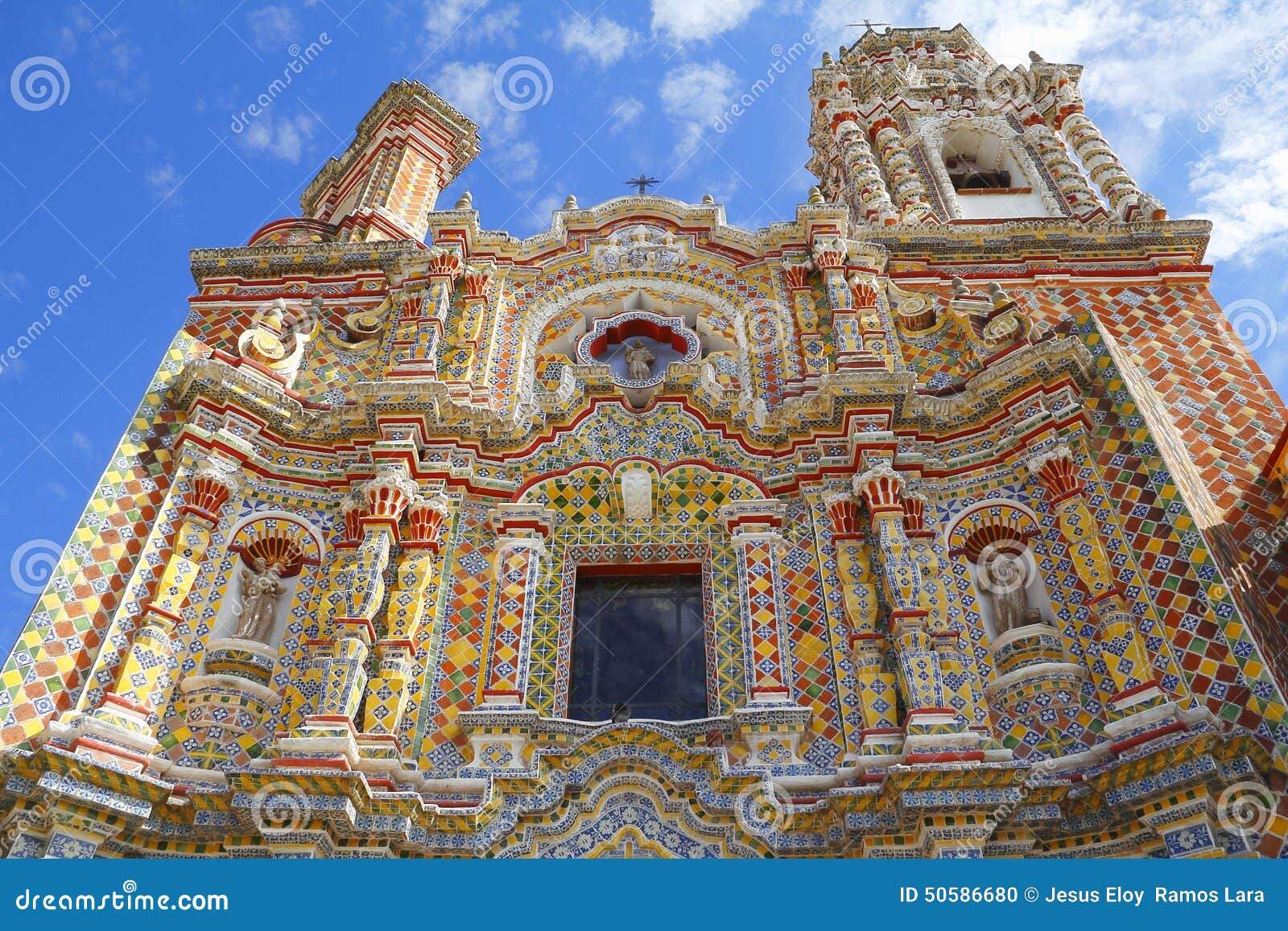 temple of san francisco acatepec near cholula puebla iv