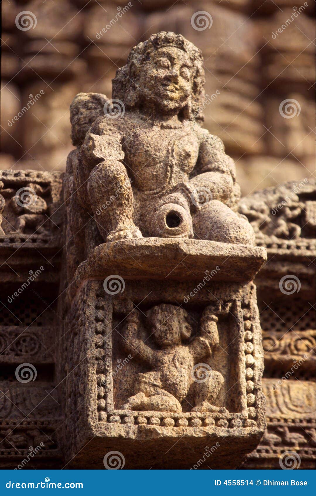 Temple Sculpture of Konark Temple. Stock Photo Image of travel, sight