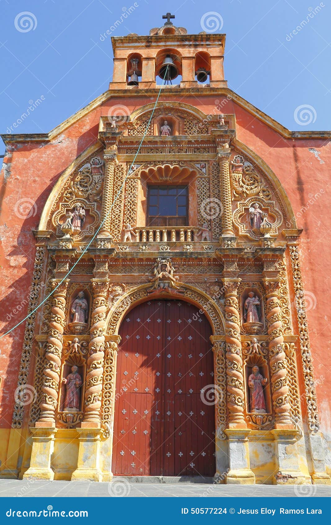 temple of the tercera orden  in atlixco puebla mexico i