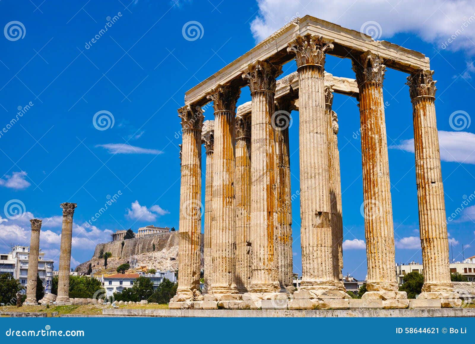 temple of zeus, olympia, greece