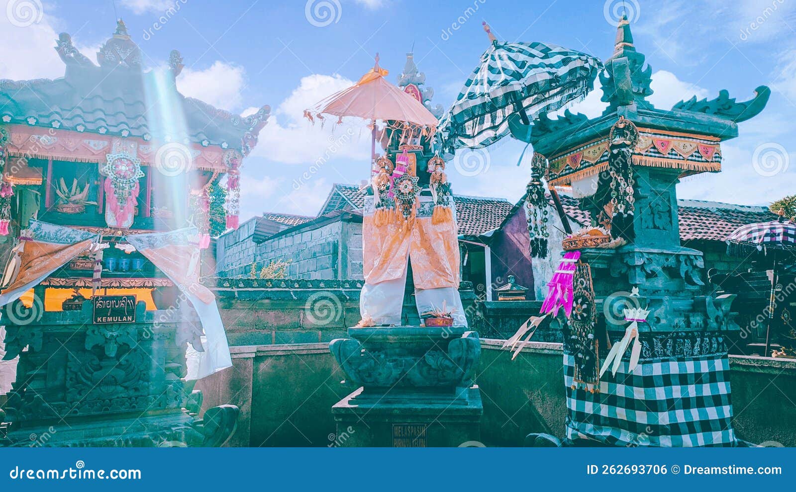 Temples in Bali so Beautiful and Artistic Stock Photo Image of bali
