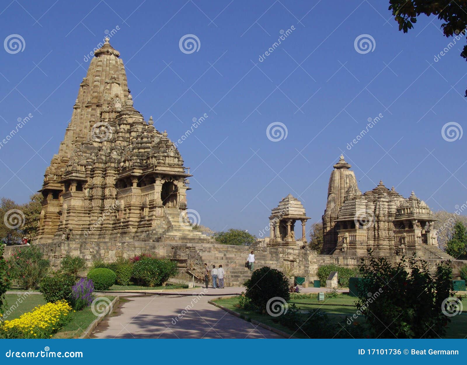 temples at khajuraho, india