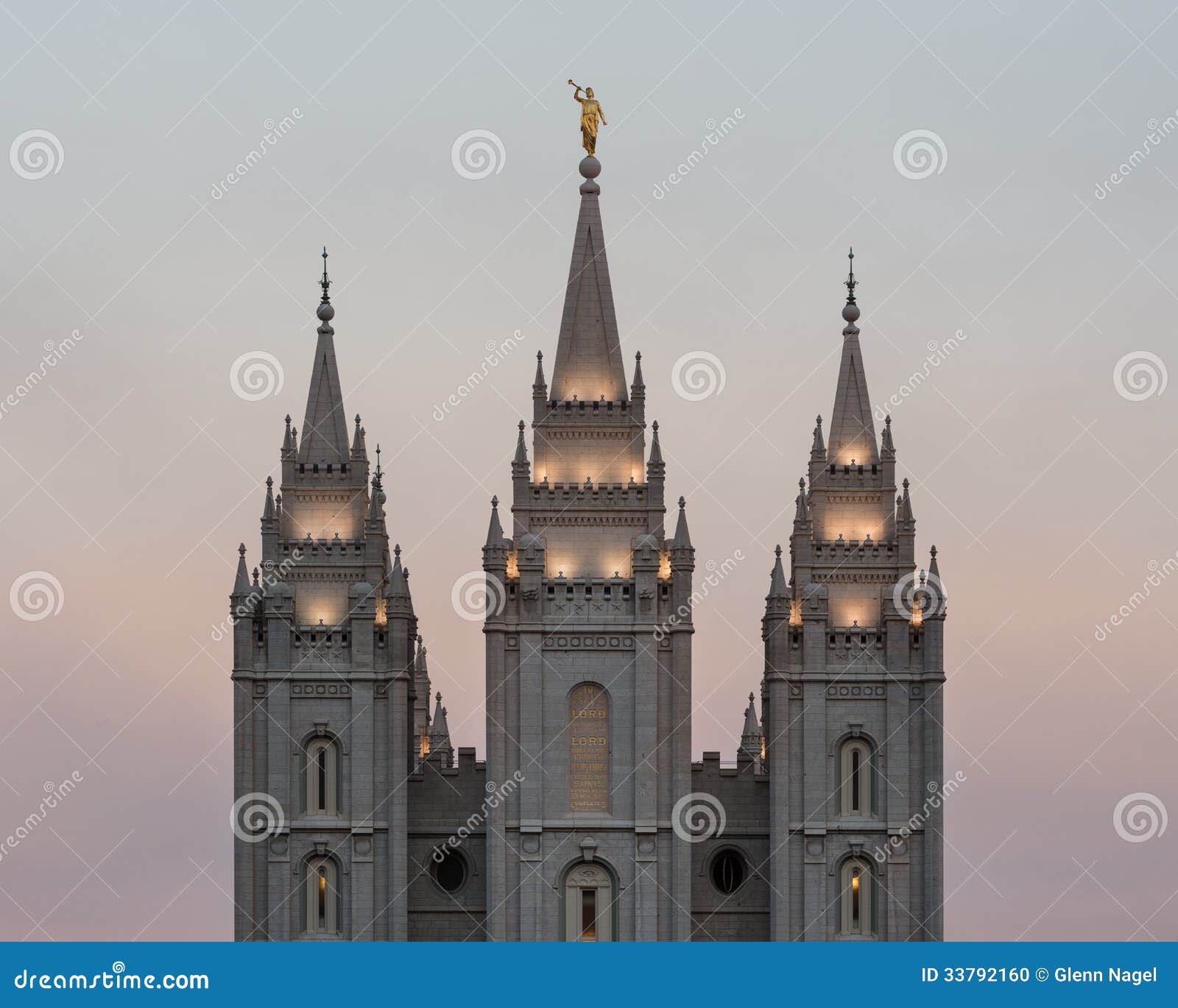 Templo de Salt Lake foto de archivo. Imagen de noche - 33792160, image size:1600x1370