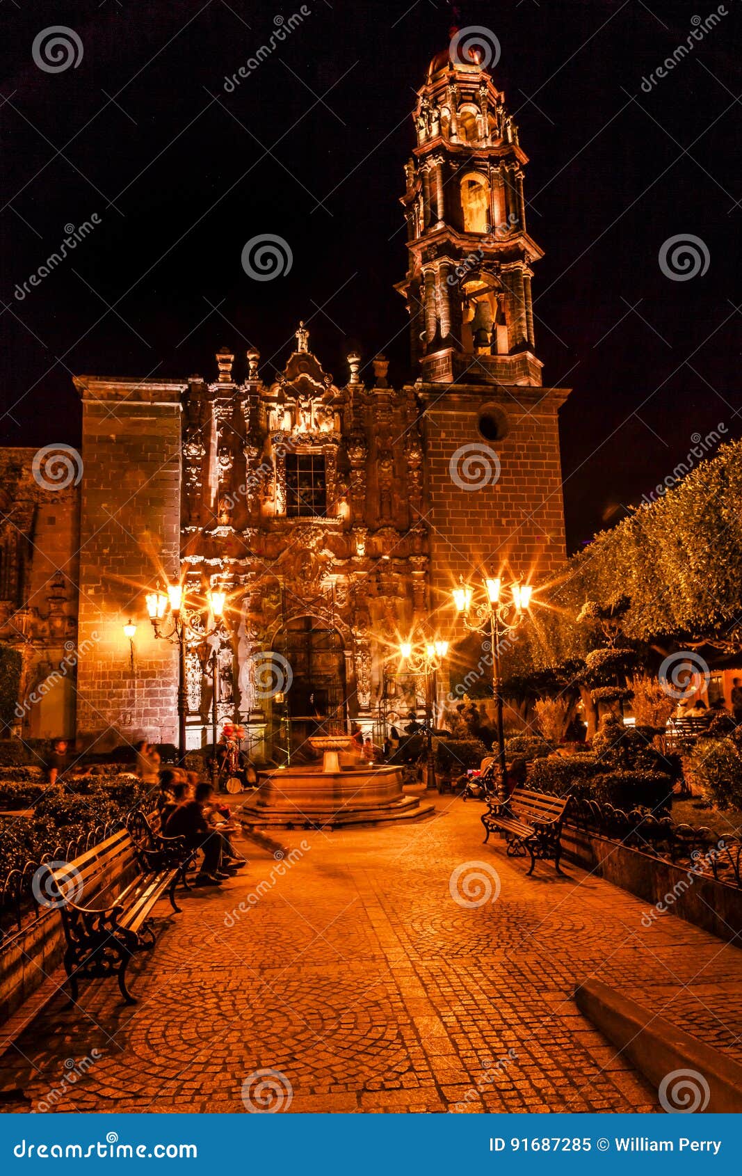 templo de san francisco church san miguel de allende mexico