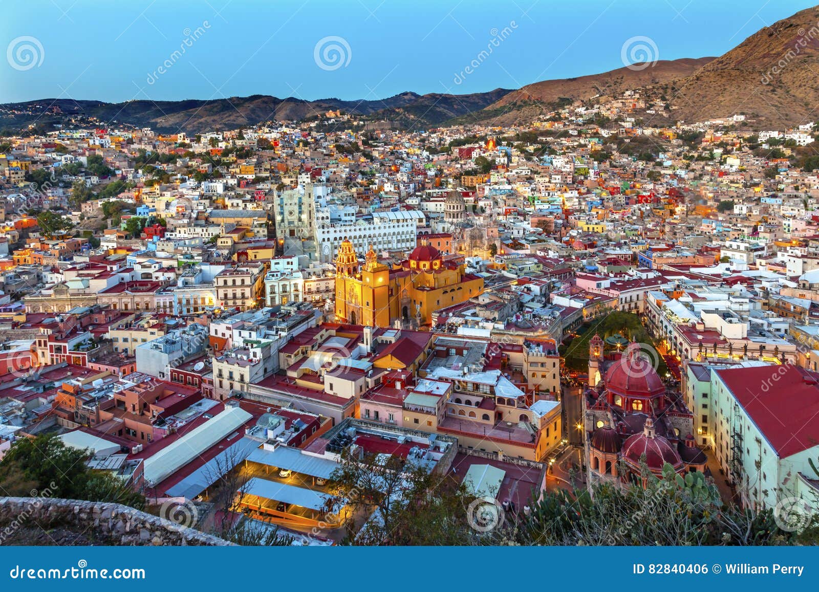 templo san diego jardin juarez theater guanajuato mexico