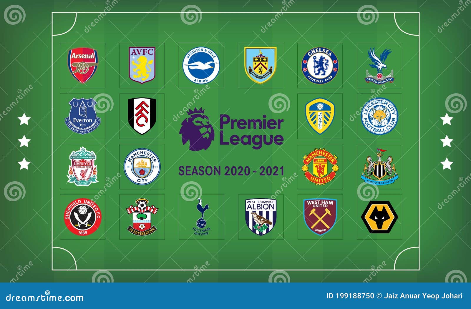 Aventurero espalda carrete Temporada 2020-2021 De La Premier League Inglesa Para Uso Editorial  Ilustrativo Concepto De Póster De La Liga Imagen editorial - Ilustración de  cristal, logotipo: 199188750