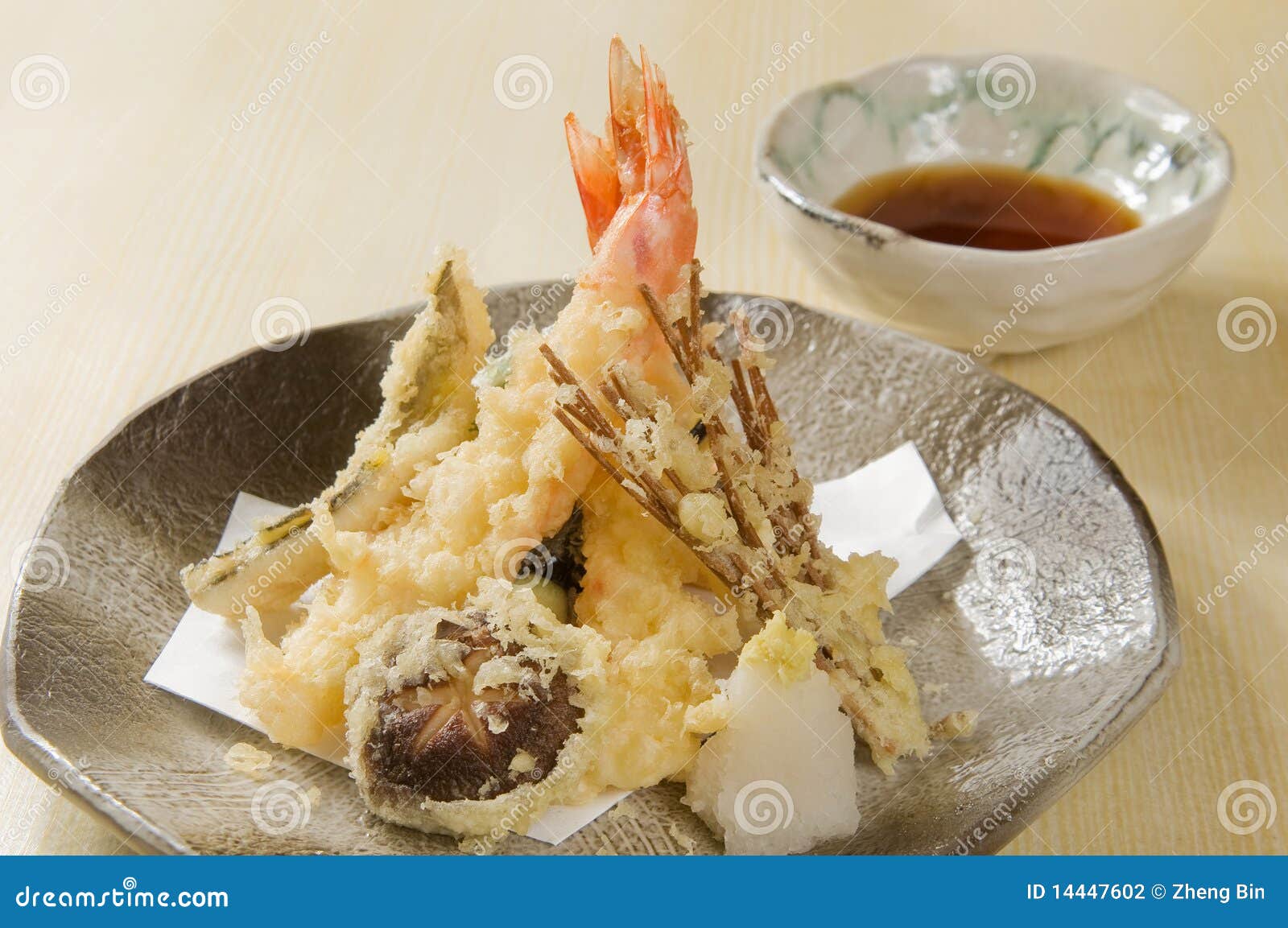 Tempura stock photo. Image of snack, tempura, plate, fresh 14447602