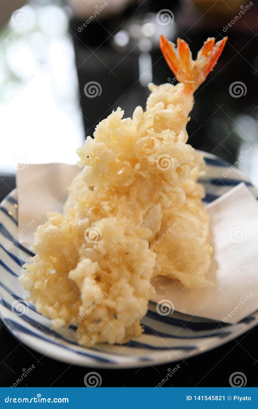 Tempura Fried Shrimp Japanese Style Stock Image Image of delicious
