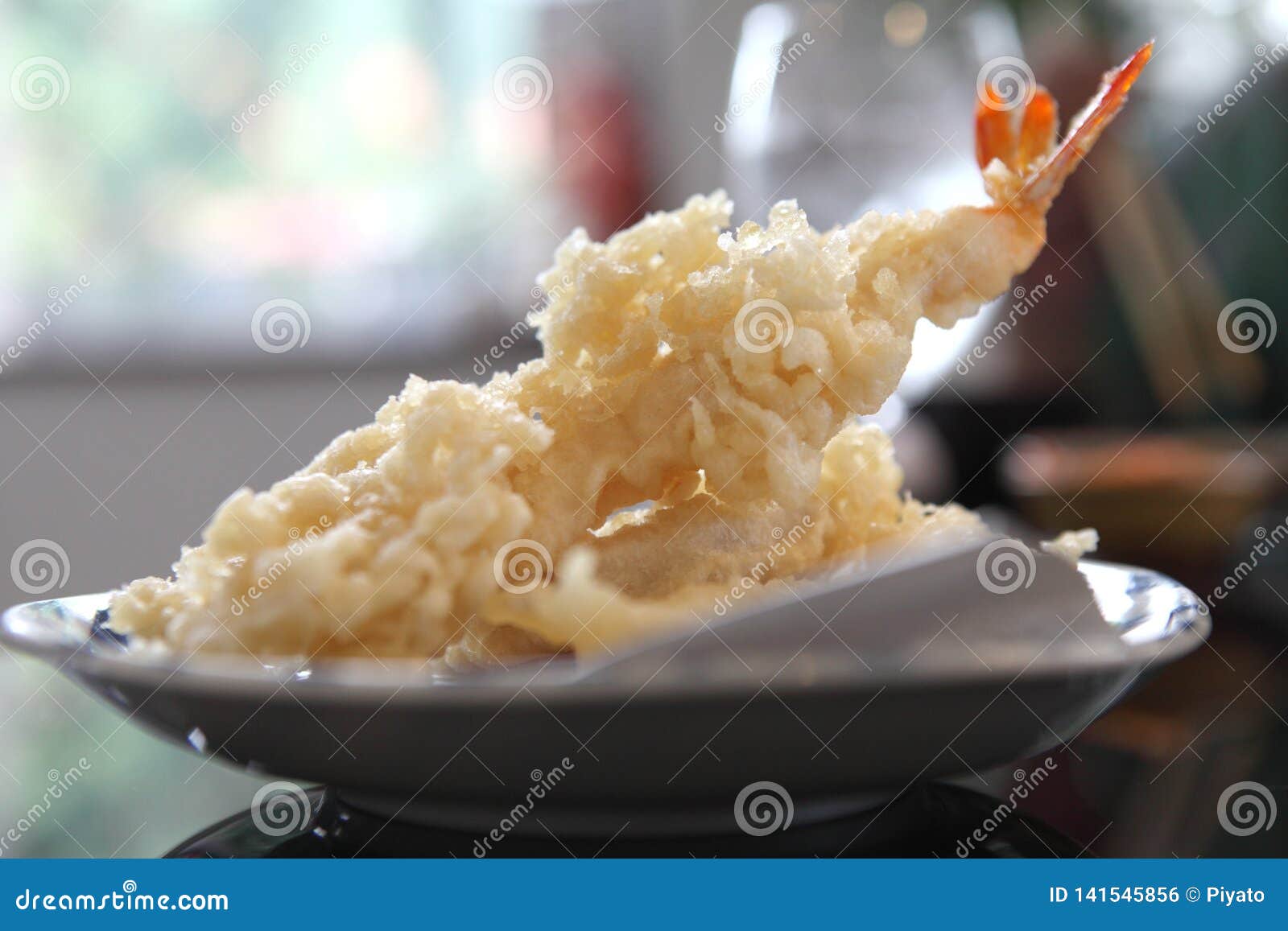 Tempura Fried Shrimp Japanese Style Stock Photo Image of dinner
