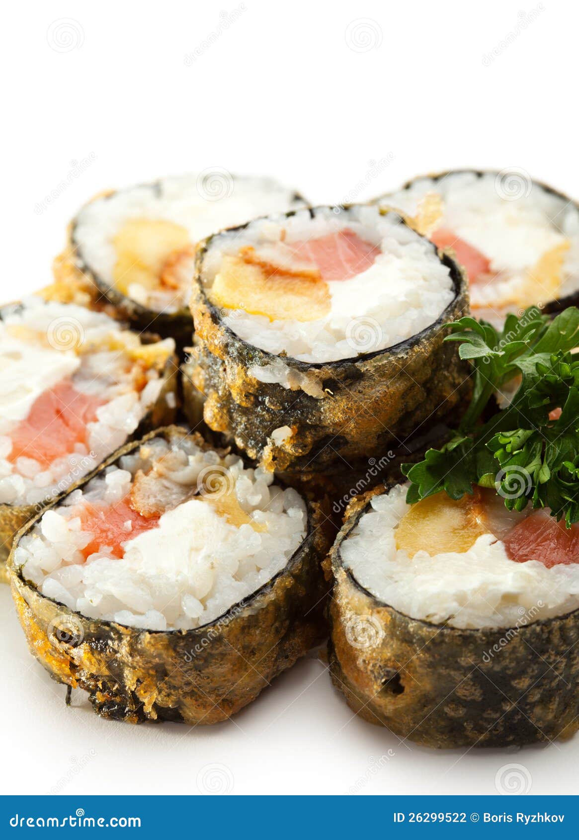 Tempura Roll stock photo. Image of pineapple, fried, rice - 26299522