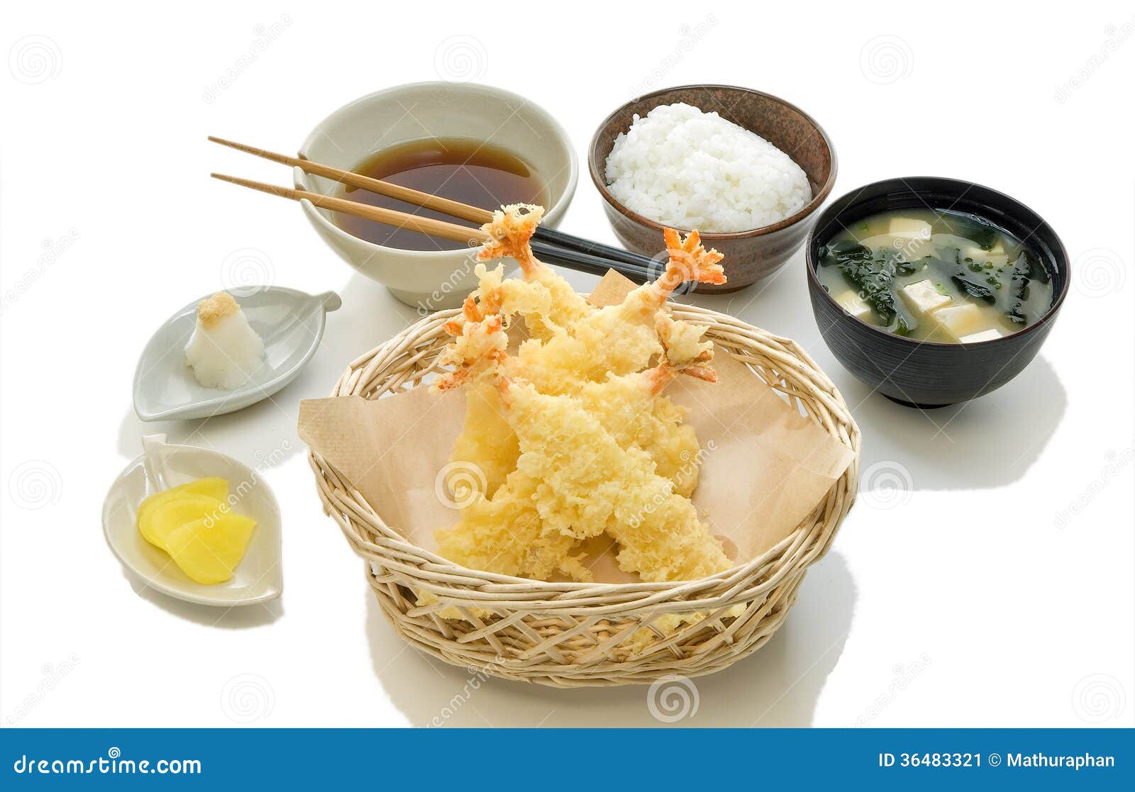 Tempura Set stock image. Image of meal, pink, plate, appetizer 36483321
