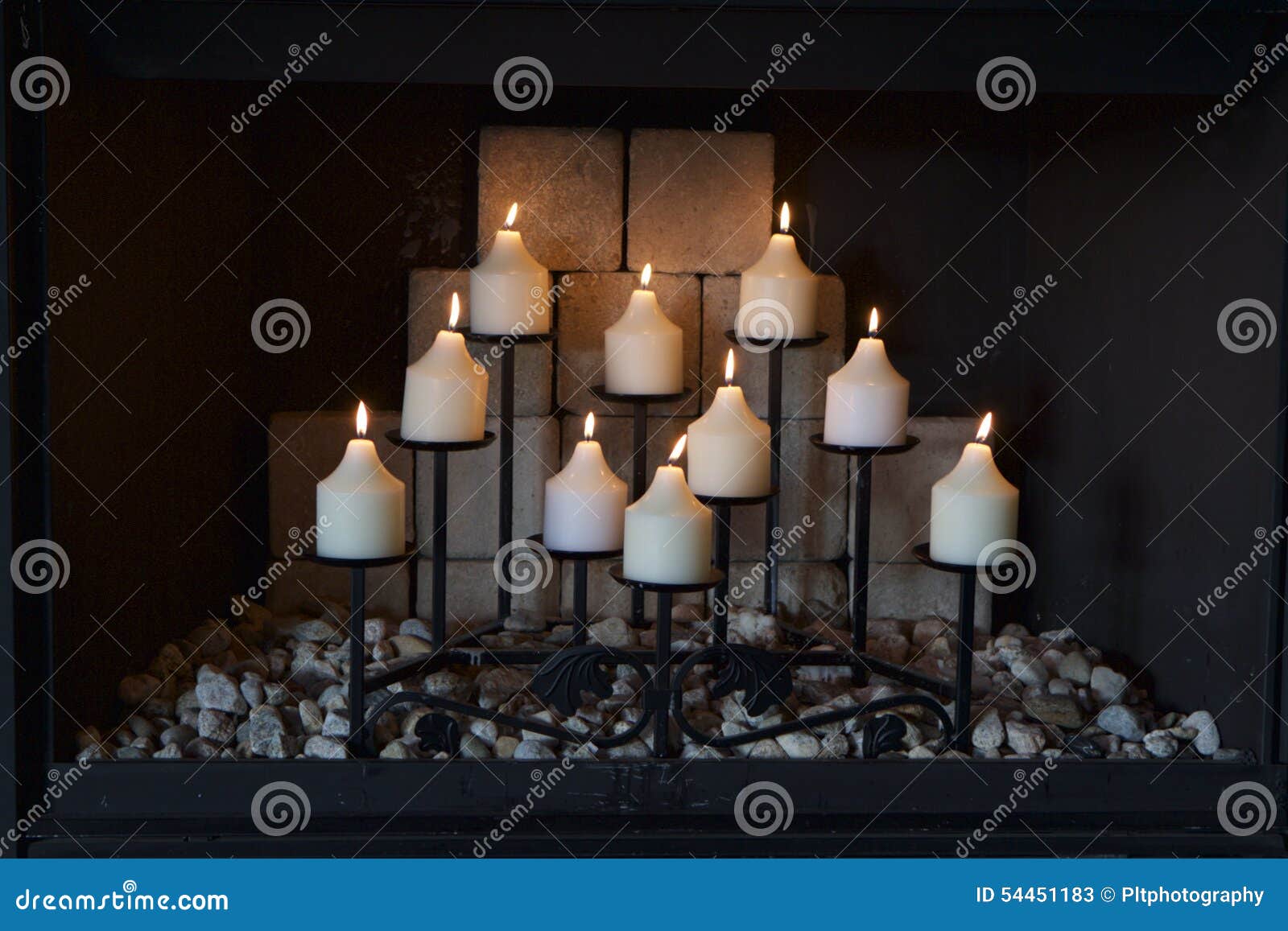 Ten Candles stock image. Image of atmosphere, coals, happy 54451183