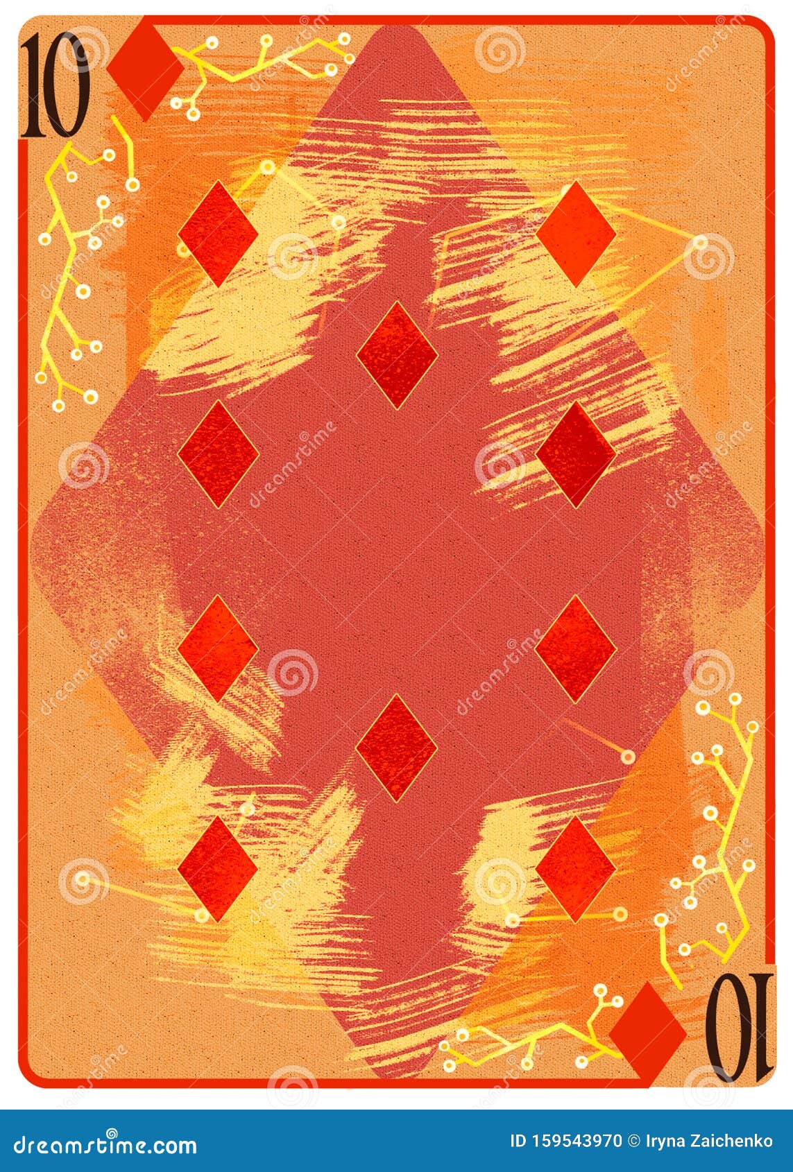 Ten Of Diamonds Playing Card Unique Hand Drawn Pocker Card One Of 52 Cards In French Card Deck English Or Anglo American Stock Illustration Illustration Of Face Acorns Ten Of Diamonds Playing Card Unique Hand Drawn Pocker Card One Of 52 Cards In French Card Deck English Or Anglo American Stock Illustration Illustration Of Face Acorns