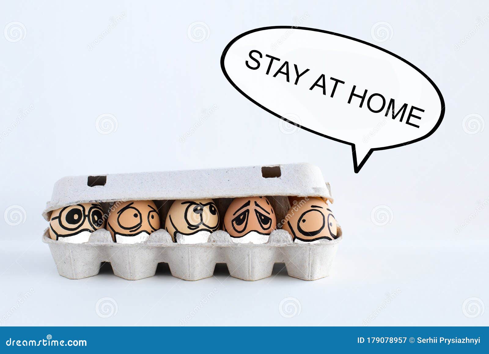 Ten Funny Face Chicken Eggs in Medical Masks Hid at Home on a White  Background, Place for Text, Inscription Stay Home. Covd-19 Stock Image -  Image of eyes, important: 179078957