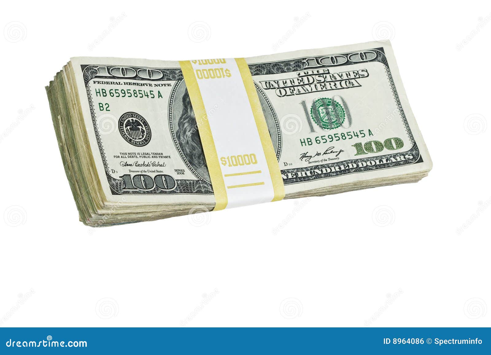 Ten Thousand Dollars stock photo. Image of currency, concept - 8964086