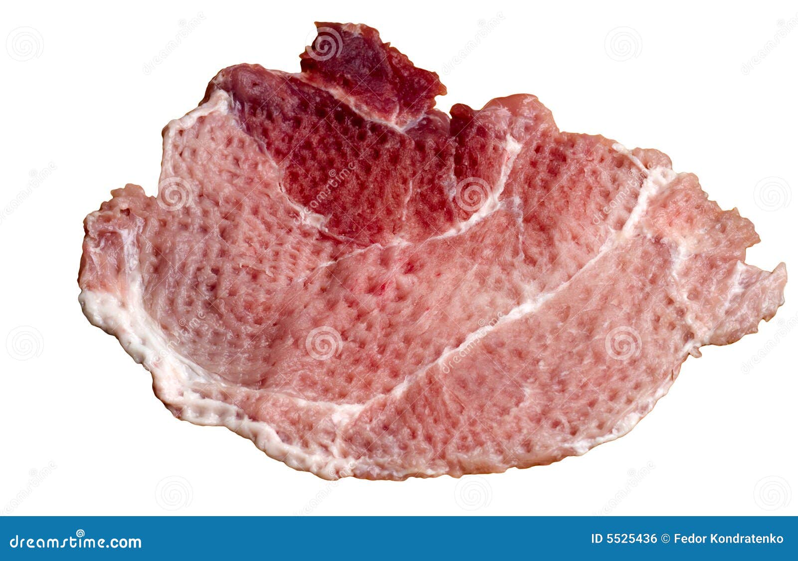 Tenderized beef slice stock photo. Image of tenderized 5525436