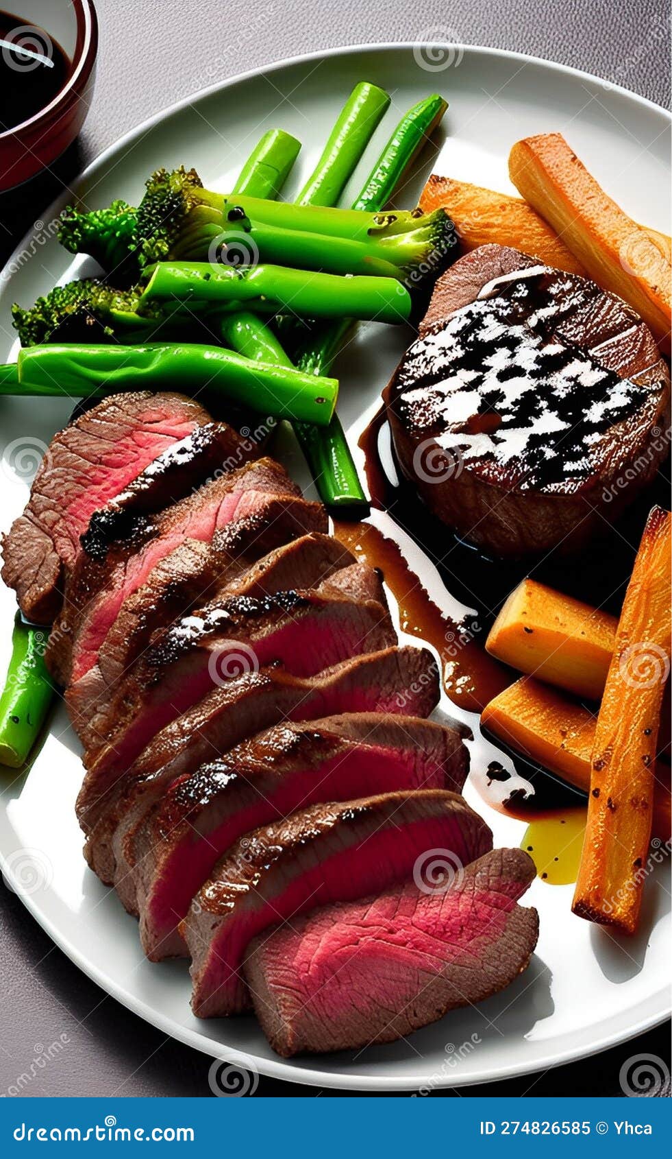 Tenderloin Beef Steak Illustration Artificial Intelligence Artwork