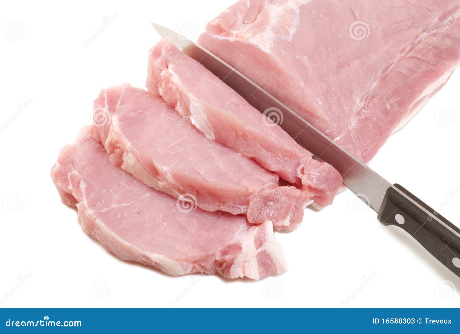 Tenderloin De Carne De Porco Imagem de Stock Imagem de corte