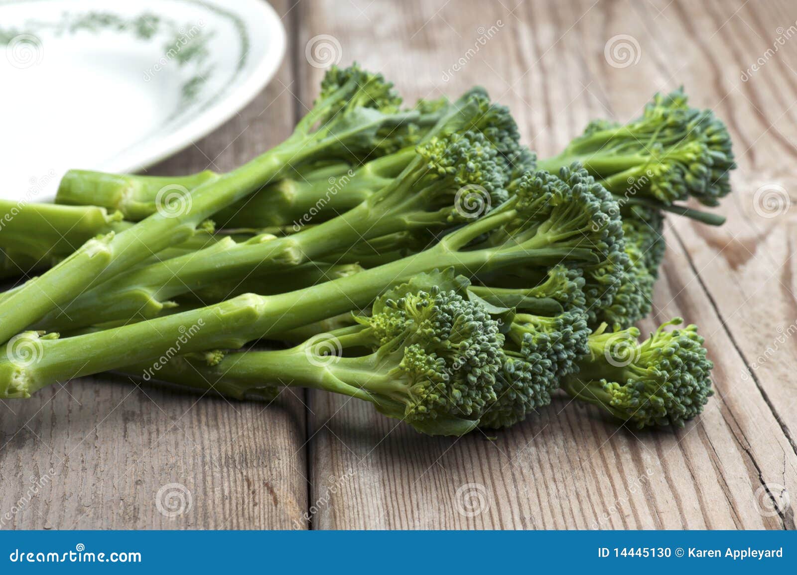Tenderstem Broccoli stock photo. Image of brassica, vegetable 14445130