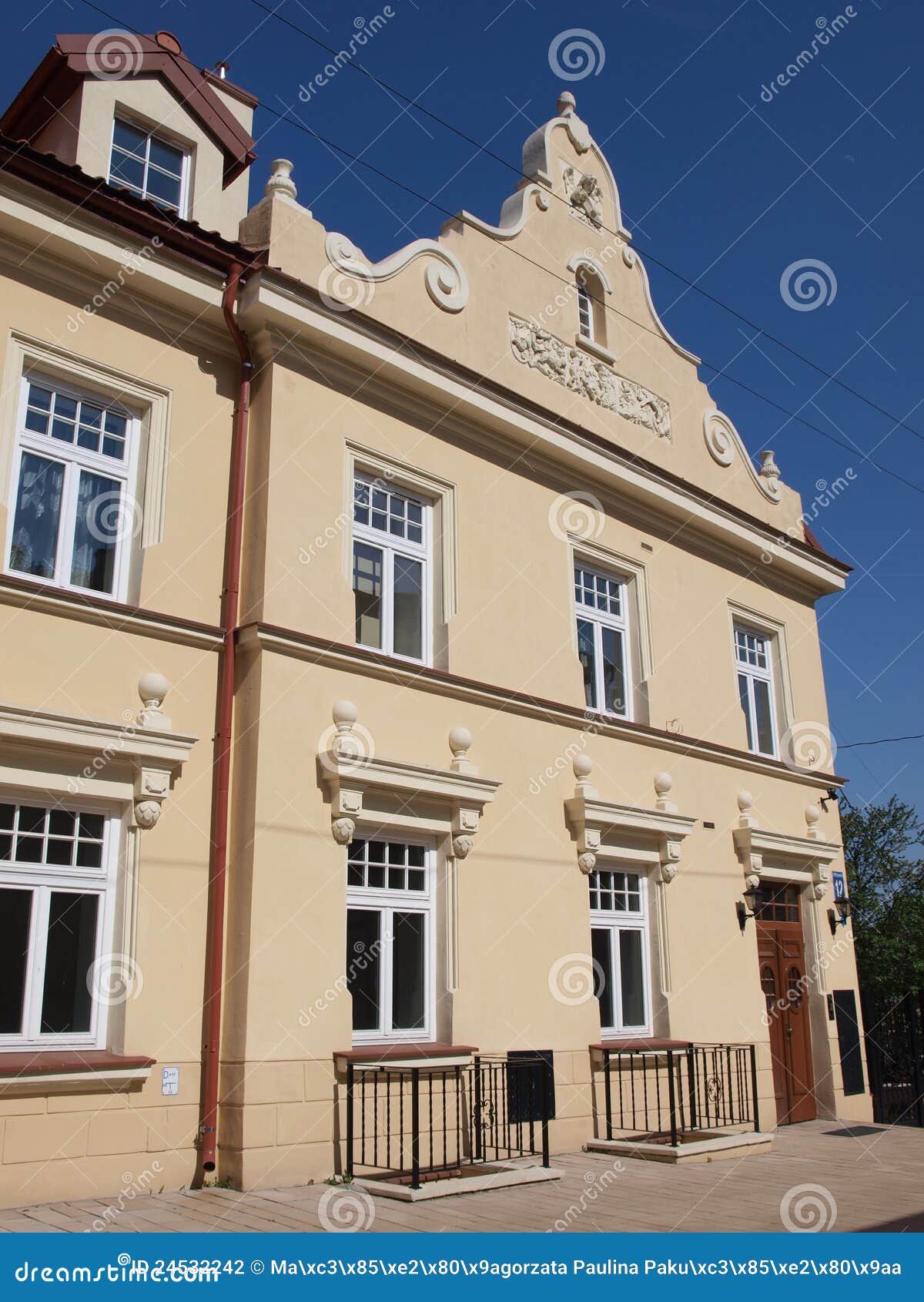 Tenement House, Lublin, Poland Stock Photo Image of landmark, exterior 24532242