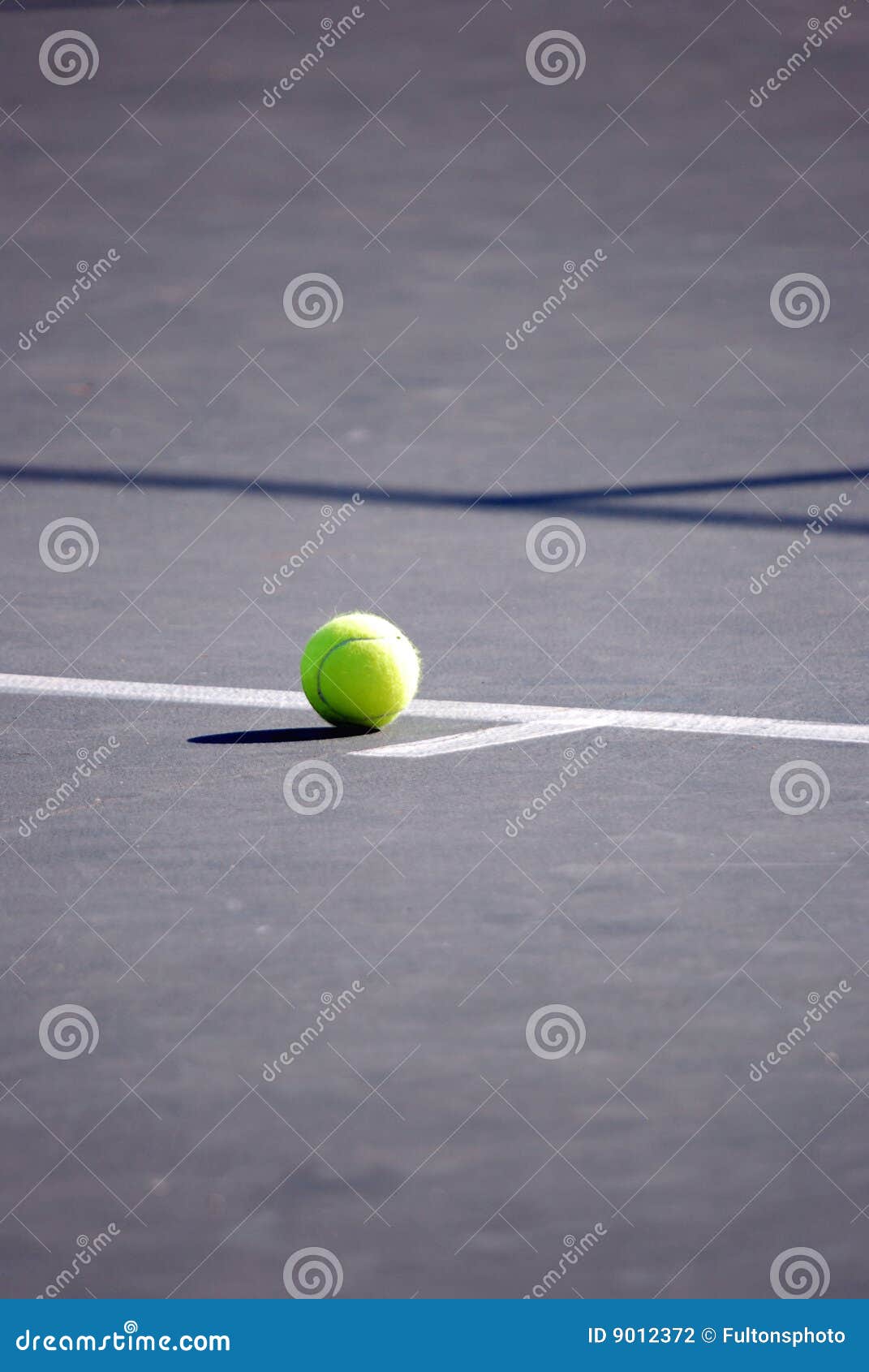 Tennis Ball Inside Baseline Stock Photo Image of equipment, ball 9012372