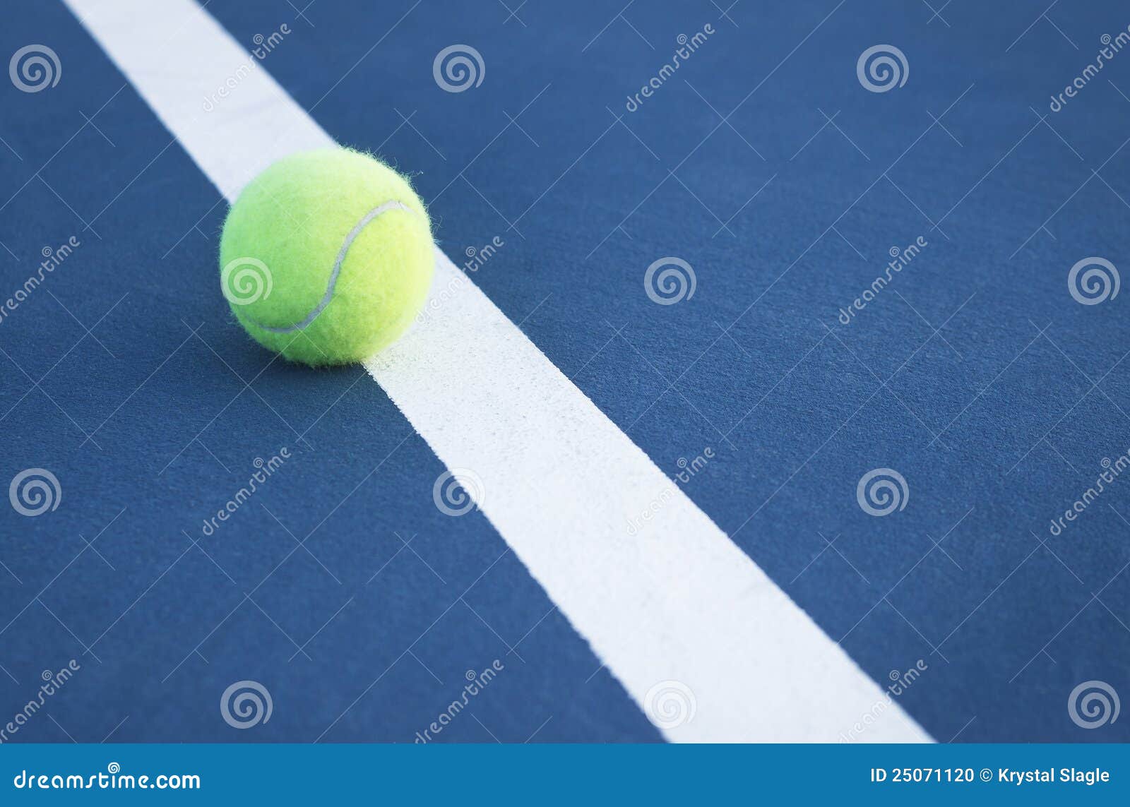 Tennis Ball on the Line stock photo. Image of pursuit 25071120