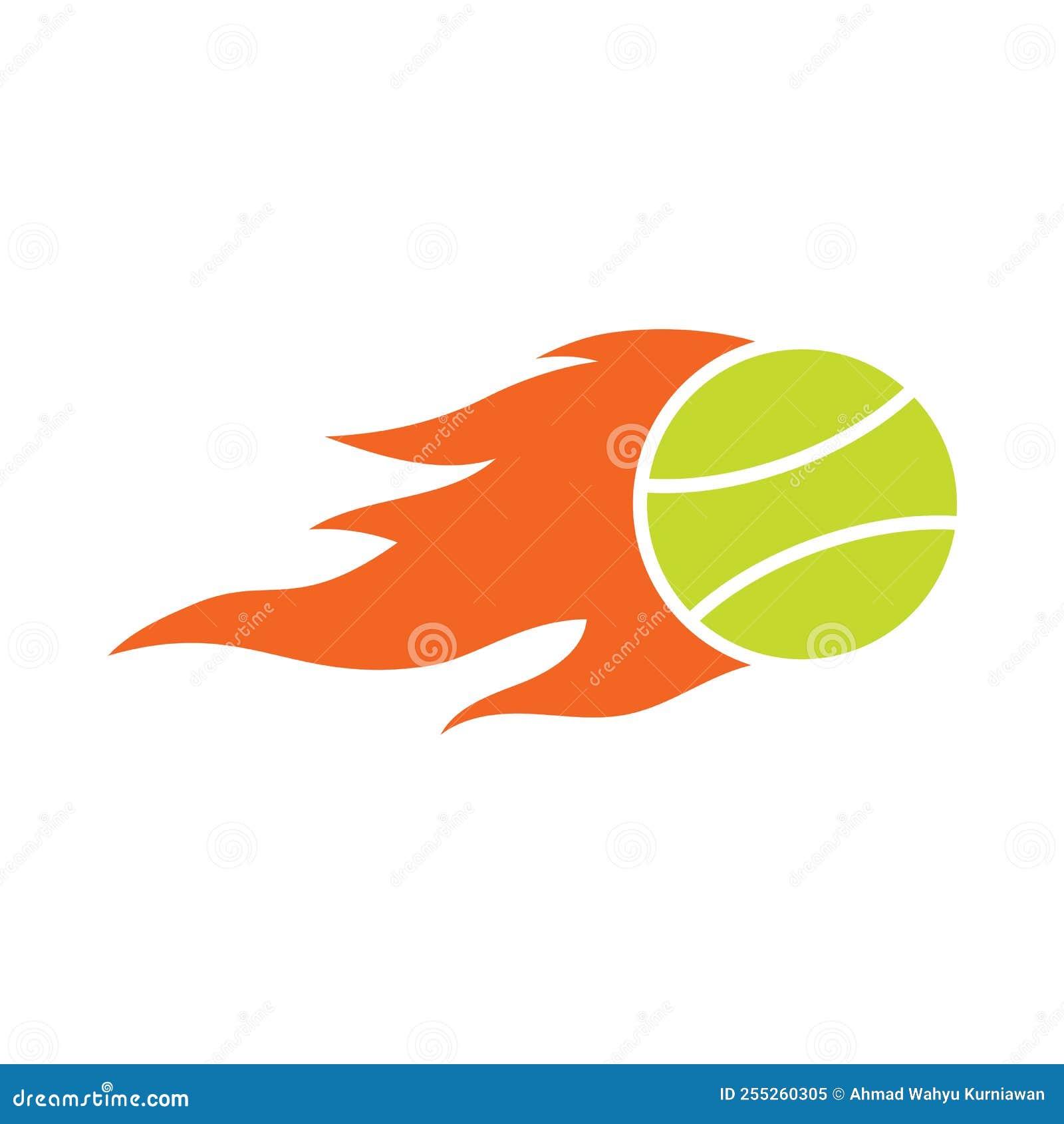 Tennis ball logo vector stock vector. Illustration of play 255260305