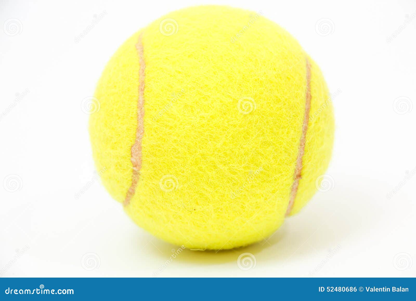 Tennis ball stock photo. Image of leisure, curve, athlete 52480686