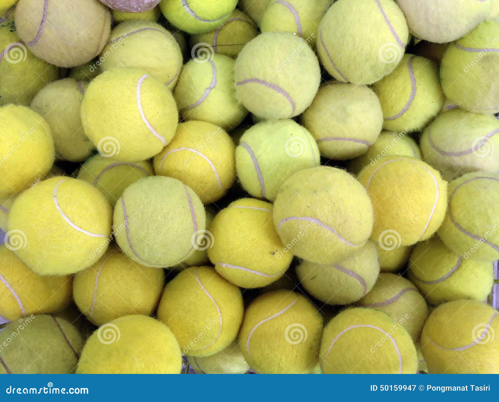 Tennis balls in basket stock image. Image of close, adult 50159947