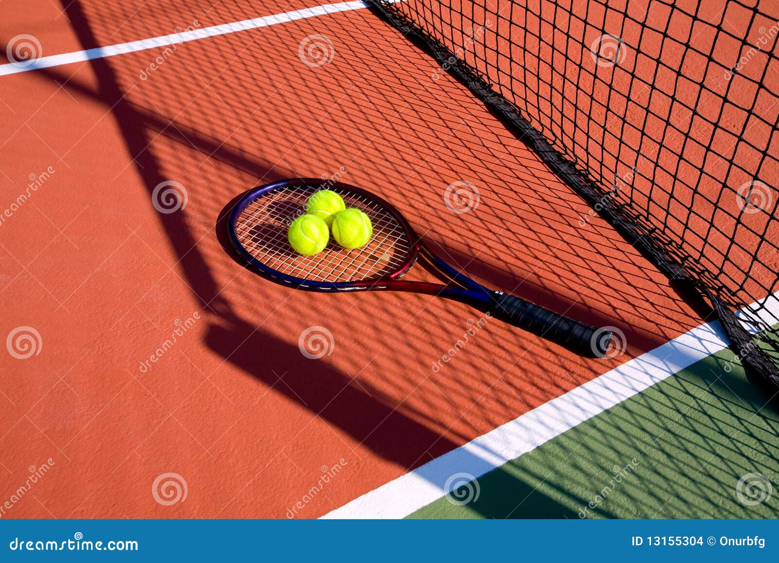 Tennis Balls & racket stock photo. Image of horizontal 13155304