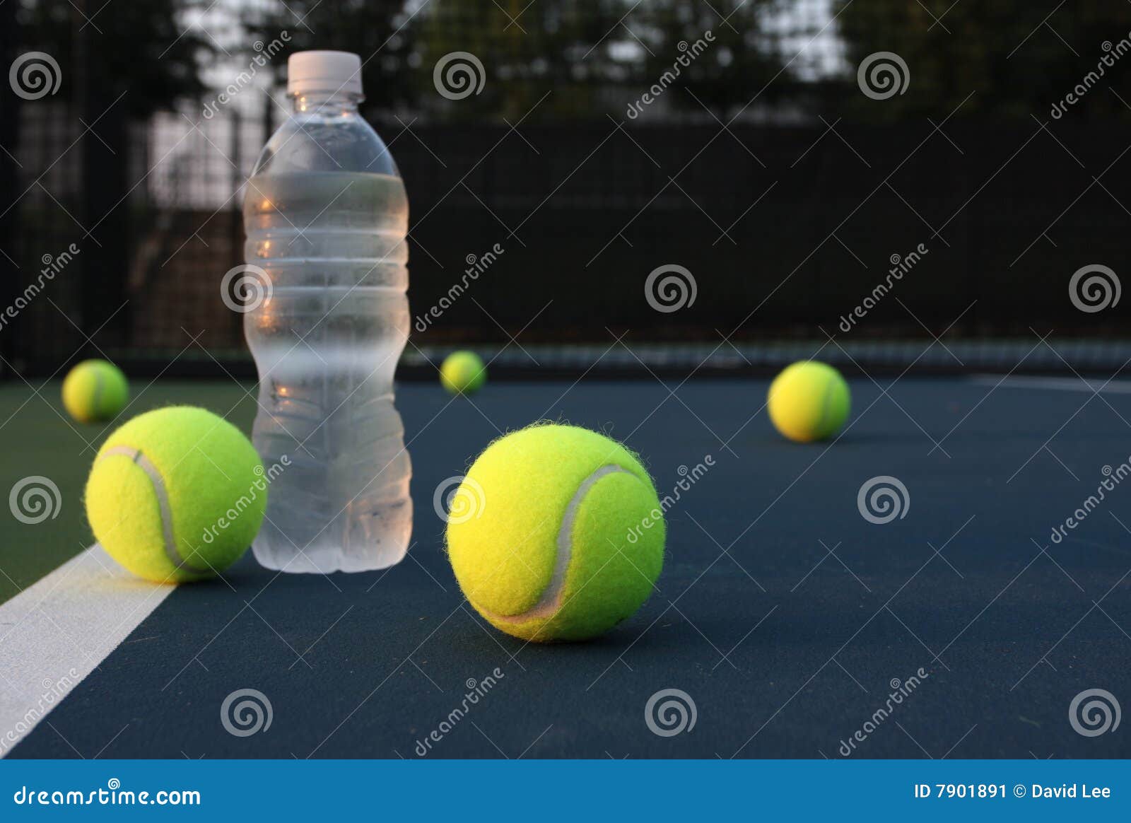 Tennis Balls and water stock image. Image of drink, bottle 7901891