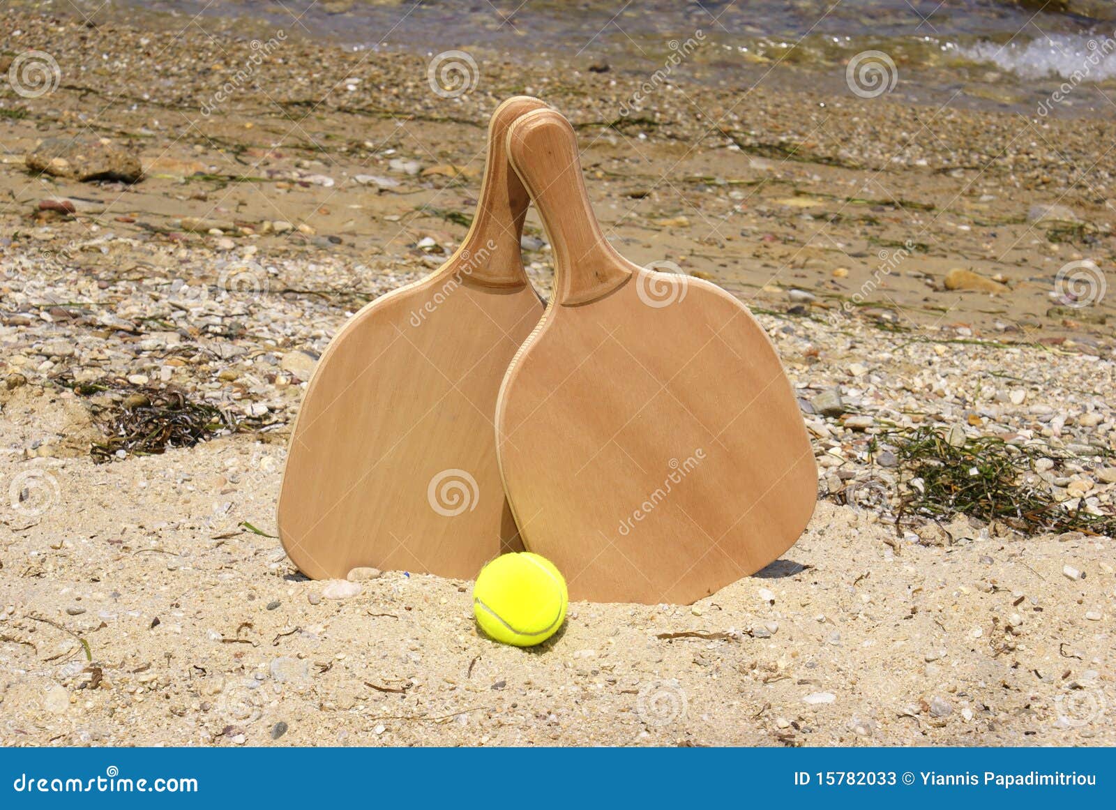 Tennis beach racket stock image. Image of games, beach 15782033