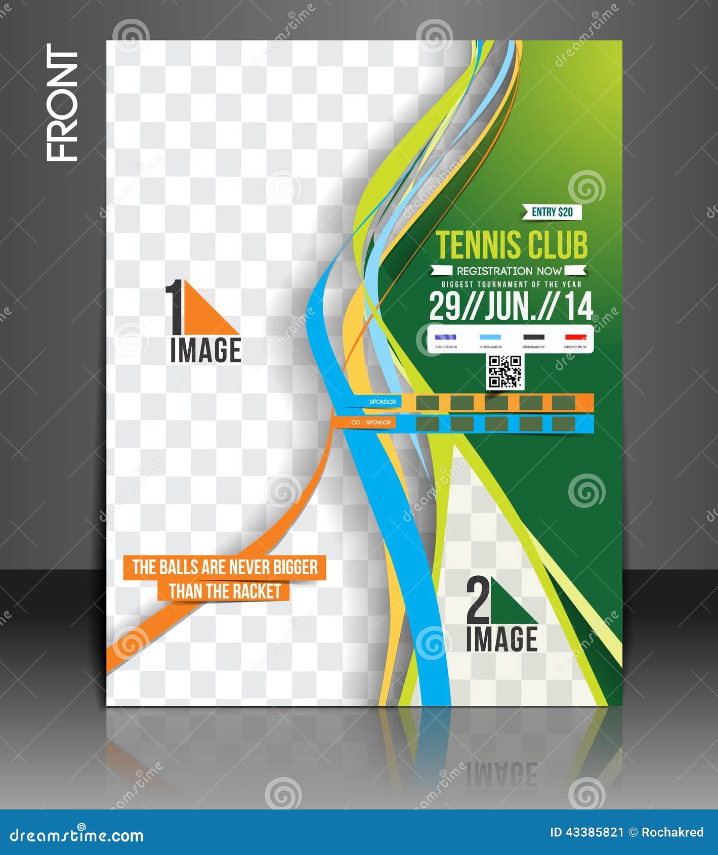 Tennis Competition Flyer stock vector. Illustration of decoration Throughout Tennis Flyer Template Free