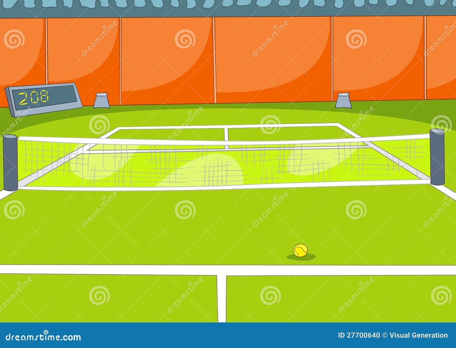Tennis Court stock vector. Illustration of games, leisure - 27700640 Tennis Court stock vector. Illustration of games, leisure - 27700640