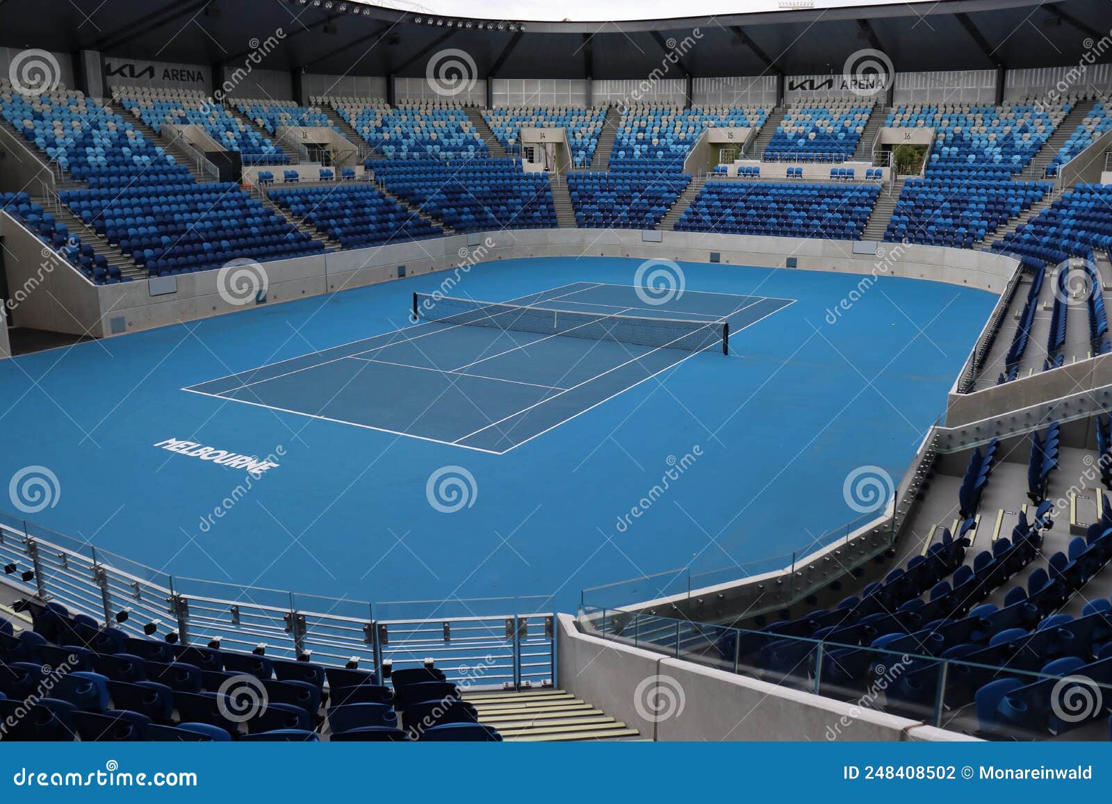 Tennis Court in Melbourne in Australia Editorial Photography Image of