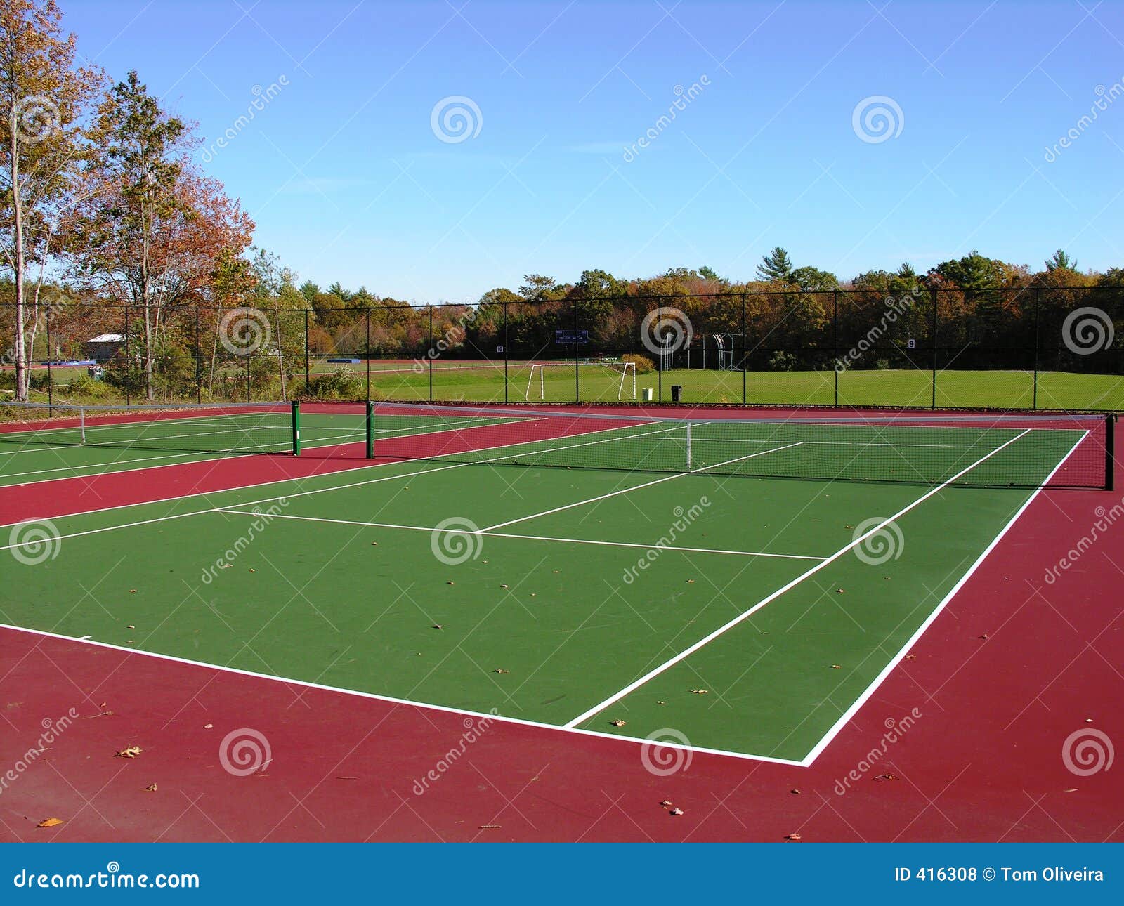 tennis courts