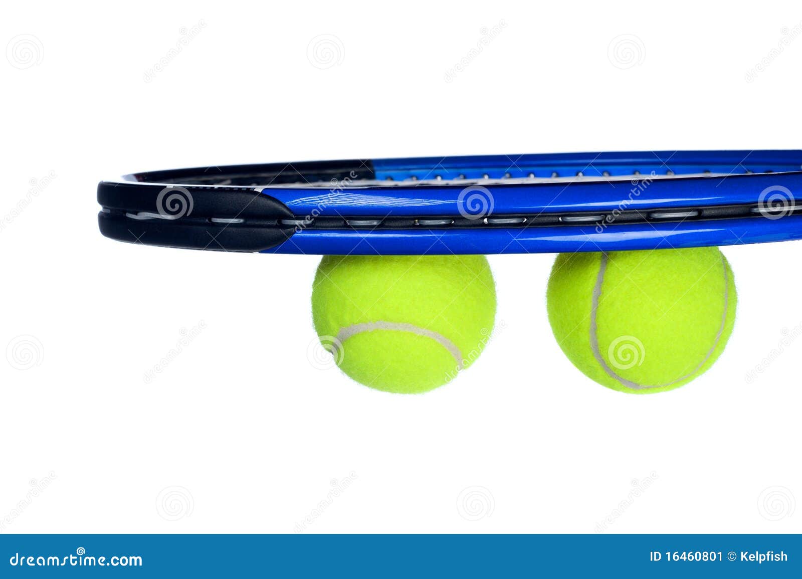 Tennis Equipment Isolated on White Stock Image Image of tennis, ball