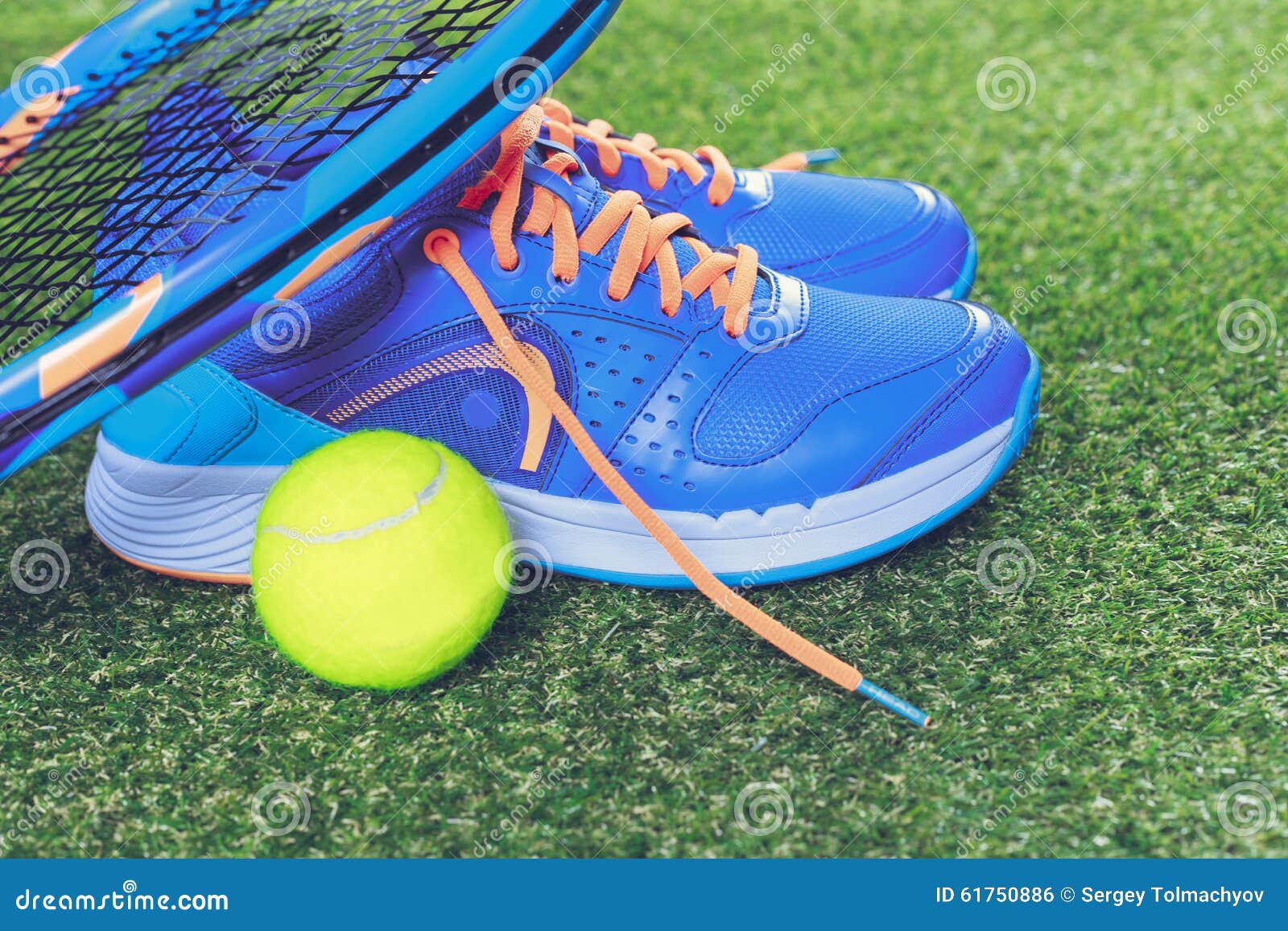 Tennis equipment stock photo. Image of field, sport, life 61750886