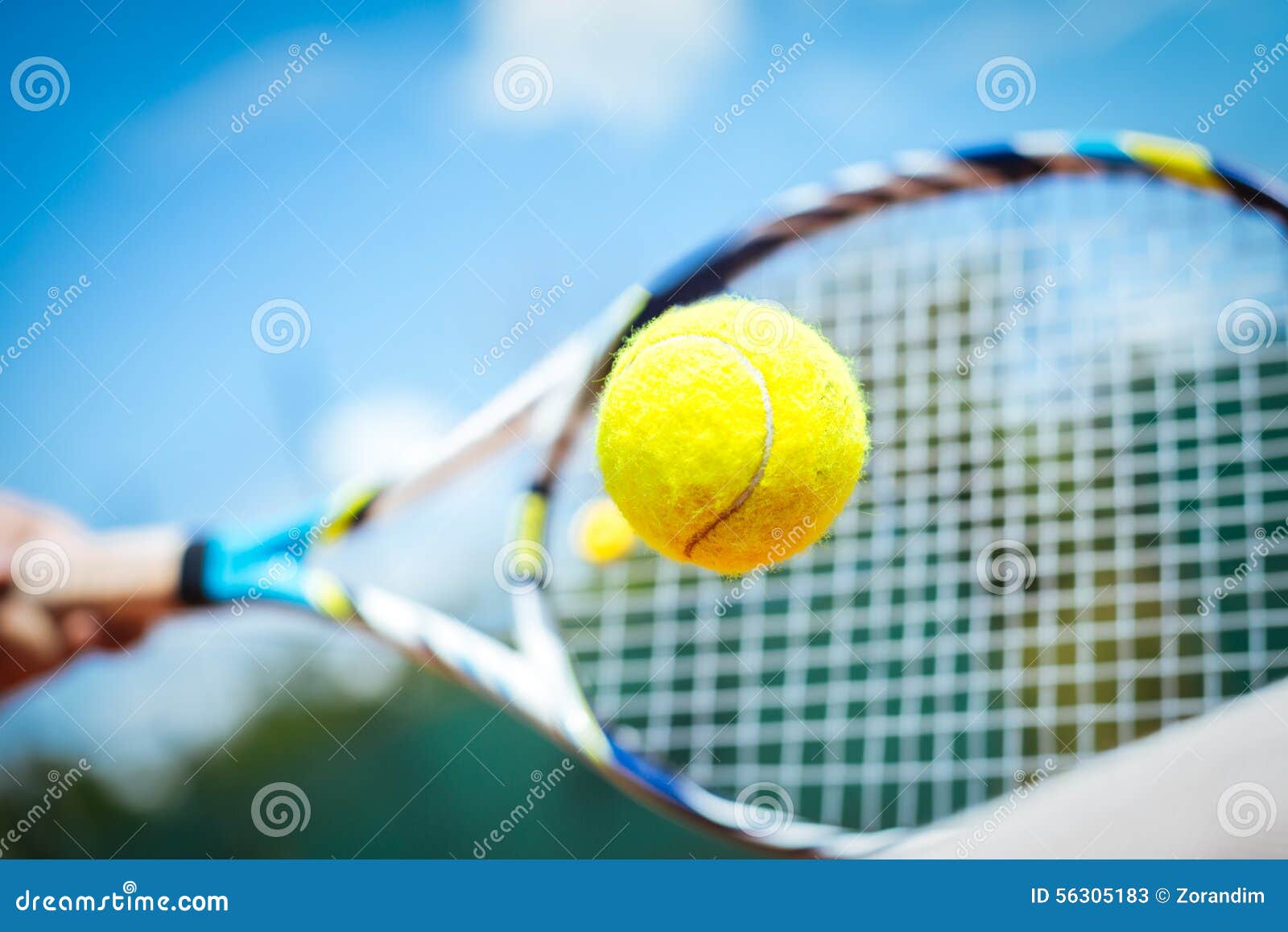 Tennis Player Playing a Match Stock Image Image of green, ball 56305183