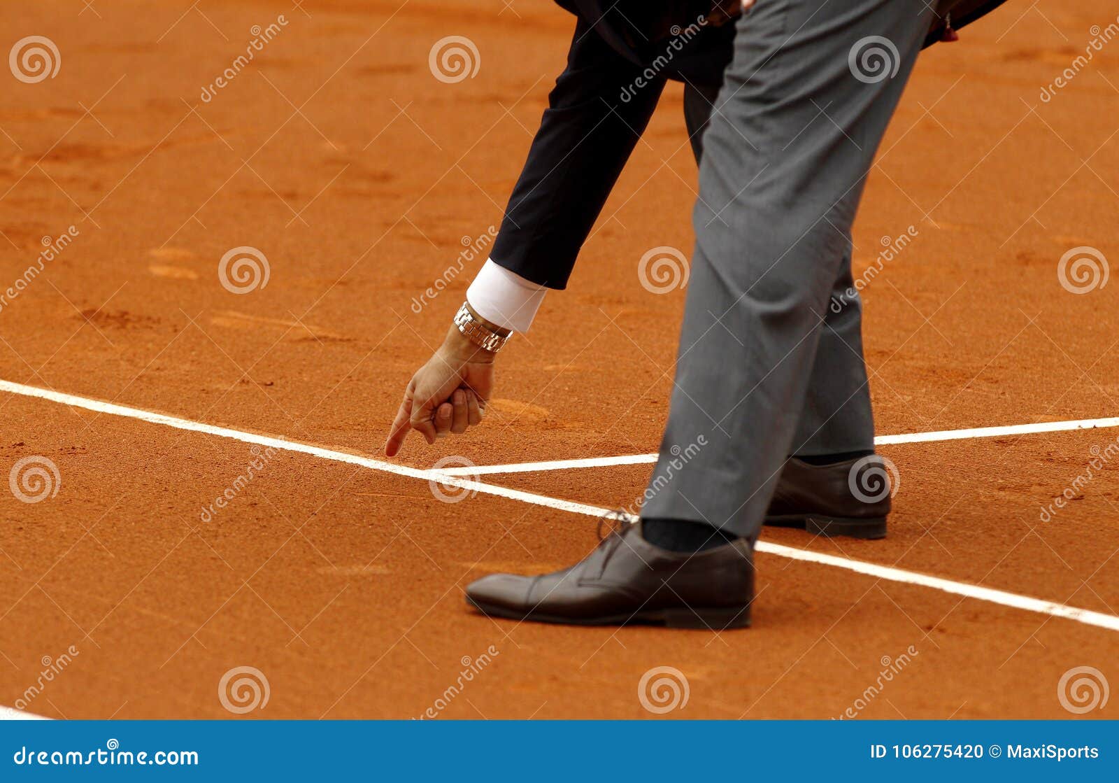 Tennis referee stock photo. Image of objects, ball, protests 106275420