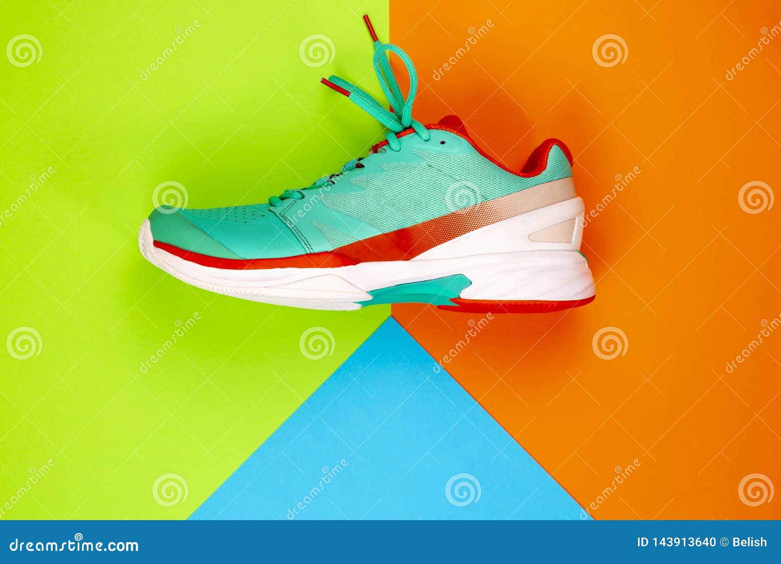 Tennis shoe in studio stock photo. Image of marathon - 143913640