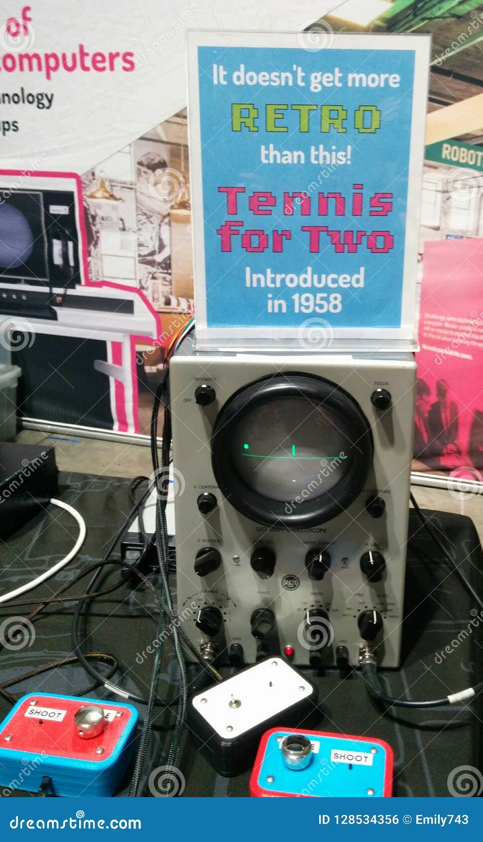 tennis for two video game