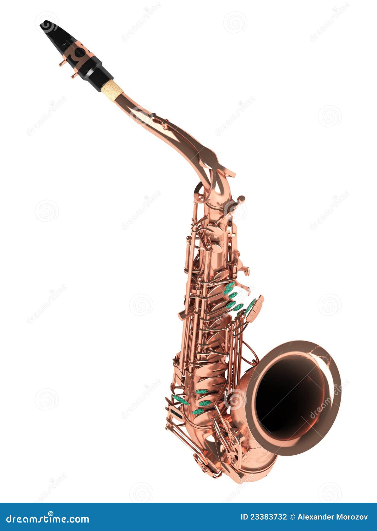 Tenor saxophone stock illustration. Illustration of melodic 23383732