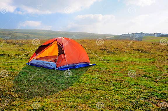 Tent stock photo. Image of field, holiday, outside, gear - 20902706