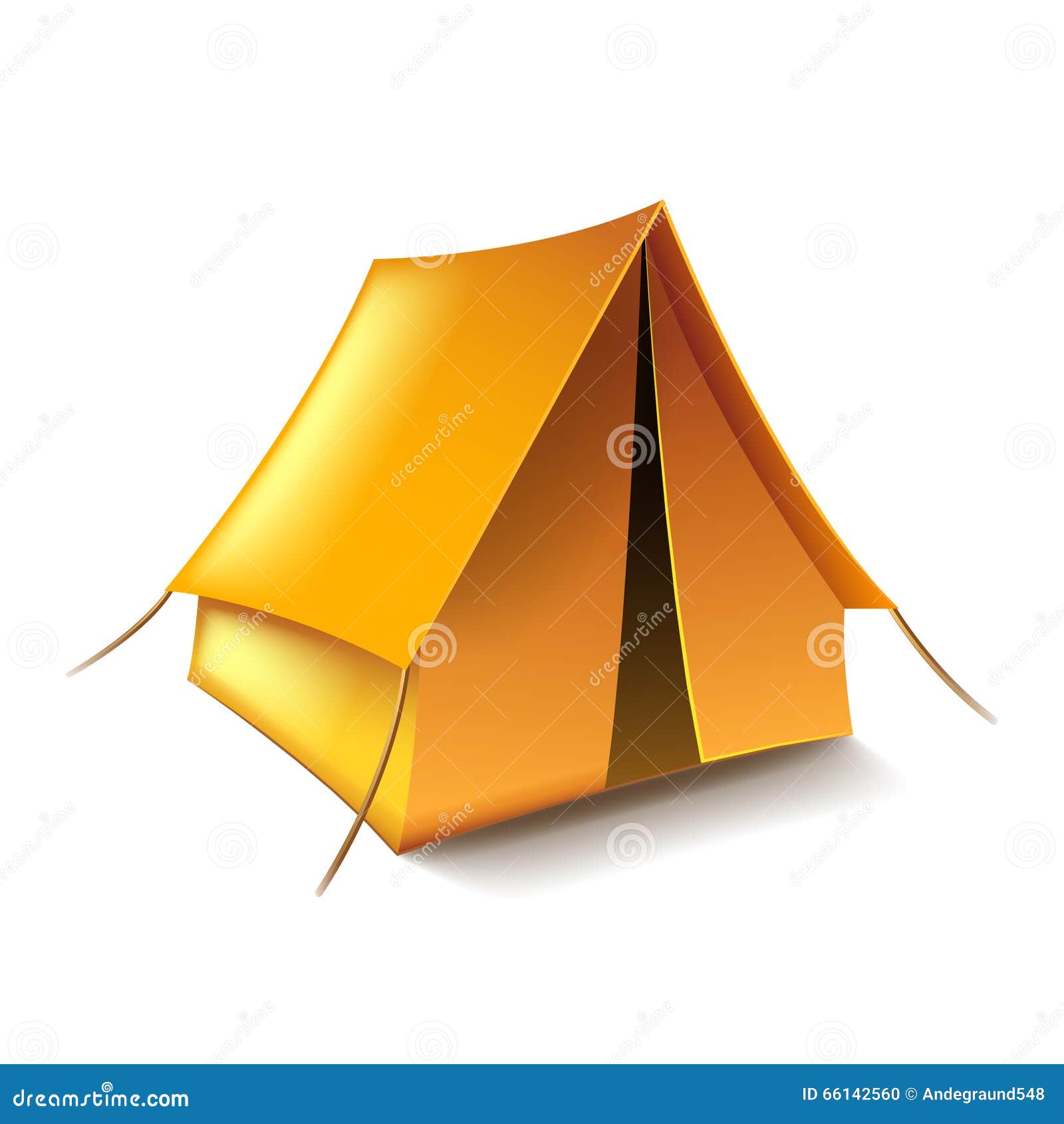 Tent on white vector stock vector. Illustration of campsite - 66142560, image size:1600x1690